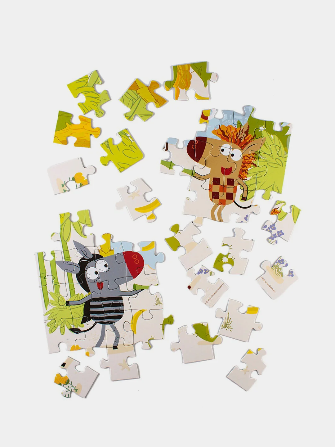 Мозаика "puzzle" 60 "Зебра в клеточку" (С/м)