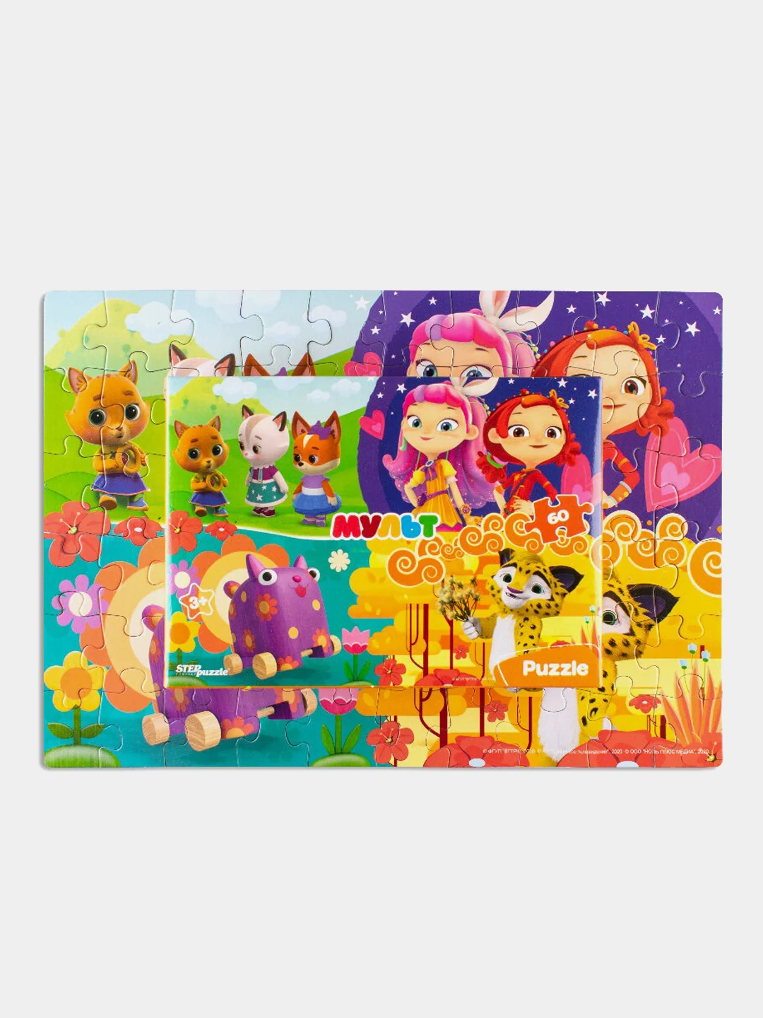 Мозаика "puzzle" 60 "Сказочный патруль и др. Мульт" (0+ Медиа)
