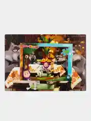 Мозаика "puzzle" 104 "Маша и Медведь - 2" (Анимаккорд)