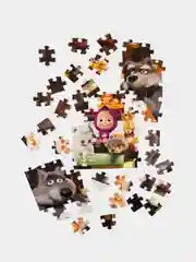 Мозаика "puzzle" 104 "Маша и Медведь - 2" (Анимаккорд)