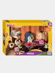Мозаика "puzzle" 104 "Маша и Медведь (нов.)" (Анимаккорд)
