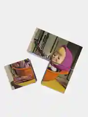 4 кубика "Маша и Медведь" (Анимаккорд)