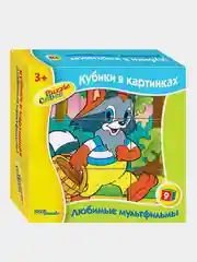 9 кубиков "Любимые мультфильмы"-1