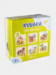4 кубика Baby Step "Чей малыш?"