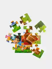 Мозаика "puzzle" maxi 24 "Буренка Даша" (Riki)