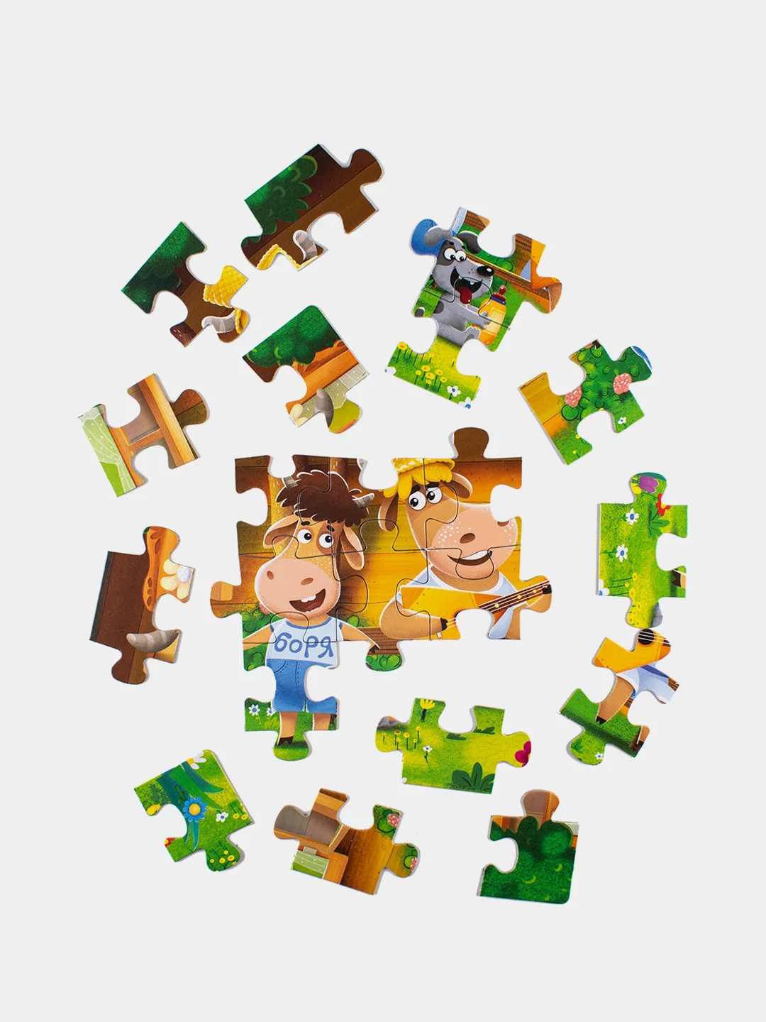 Мозаика "puzzle" 35 "Буренка Даша" (Riki)