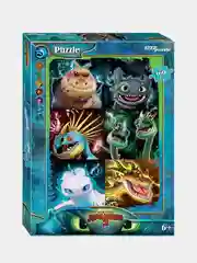 Мозаика "puzzle" 160 "Как приручить дракона - 3" (DreamWorks)