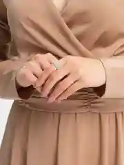 Молочный кольцо на Новый Год с кристаллами