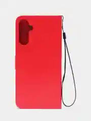 Красный чехол-книжка с магнитной застежкой для Samsung Galaxy A24 (Самсунг Галакси А24)