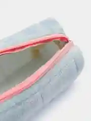 Голубой пенал школьный