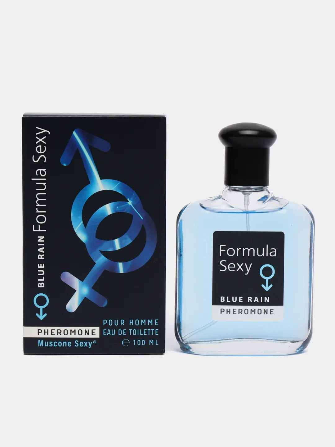 Туалетная вода мужская с феромонами Formula Sexy Blue Rain, 100 мл