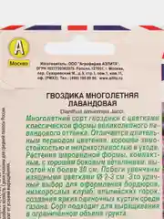 Гвоздика многолетняя Лавандовая (семена,цветы)