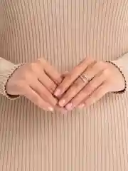 Серебряный безразмерное открытое кольцо женское "Hands", кольцо объятия, регулируемый размер