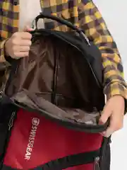 Красный рюкзак школьный , портфель , ранец ,50*37*20 см,  20 литров
