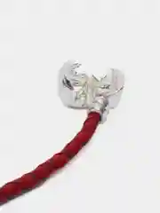 Красный браслет из кожи для создания украшения с шармами