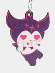 Брелок Kuromi / Куроми деревянный Аниме / Каваи