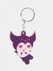 Брелок Kuromi / Куроми деревянный Аниме / Каваи