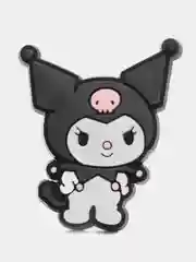 Лазурный джиббитсы для украшения обуви сабо/крокс Джибитс "Hello kitty"