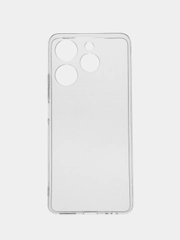 Чехол Tecno Spark 10 Pro (Спарк 10 Про), прозрачный, силиконовый