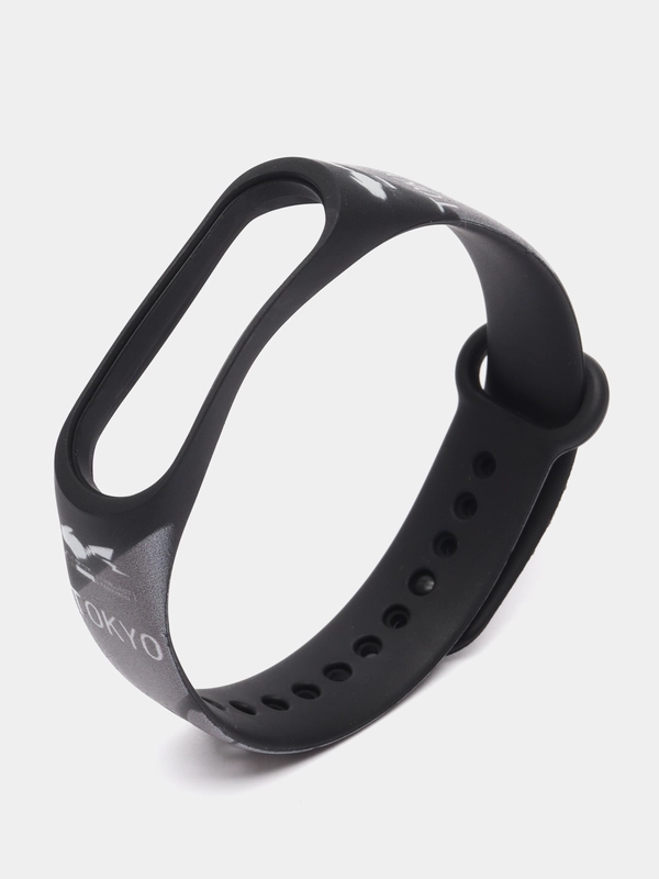 Силиконовый ремешок ПИКАЧУ для Xiaomi mi band 3 / 4 / 5 / 6