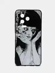 Силиконовый чехол для Infinix NOTE 12 PRO 4G / NOTE 12 2023, с принтом, с рисунком (Инфиникс Нот 12 Про 4 джи / 12 2023)