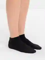Черный носки женские короткие однотонные