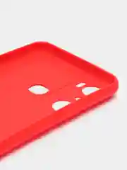 Красный чехол для Infinix Hot 20i, Инфиникс Хот 20Ай, силиконовый, матовый