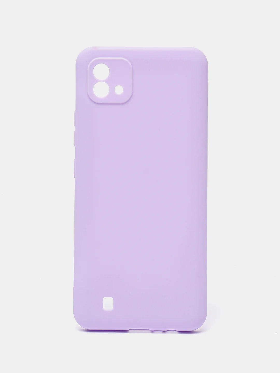 Лавандовый чехол Realme C11 2021 / Realme C20 Реалми С11 2011 / С20 силиконовый цветной матовый