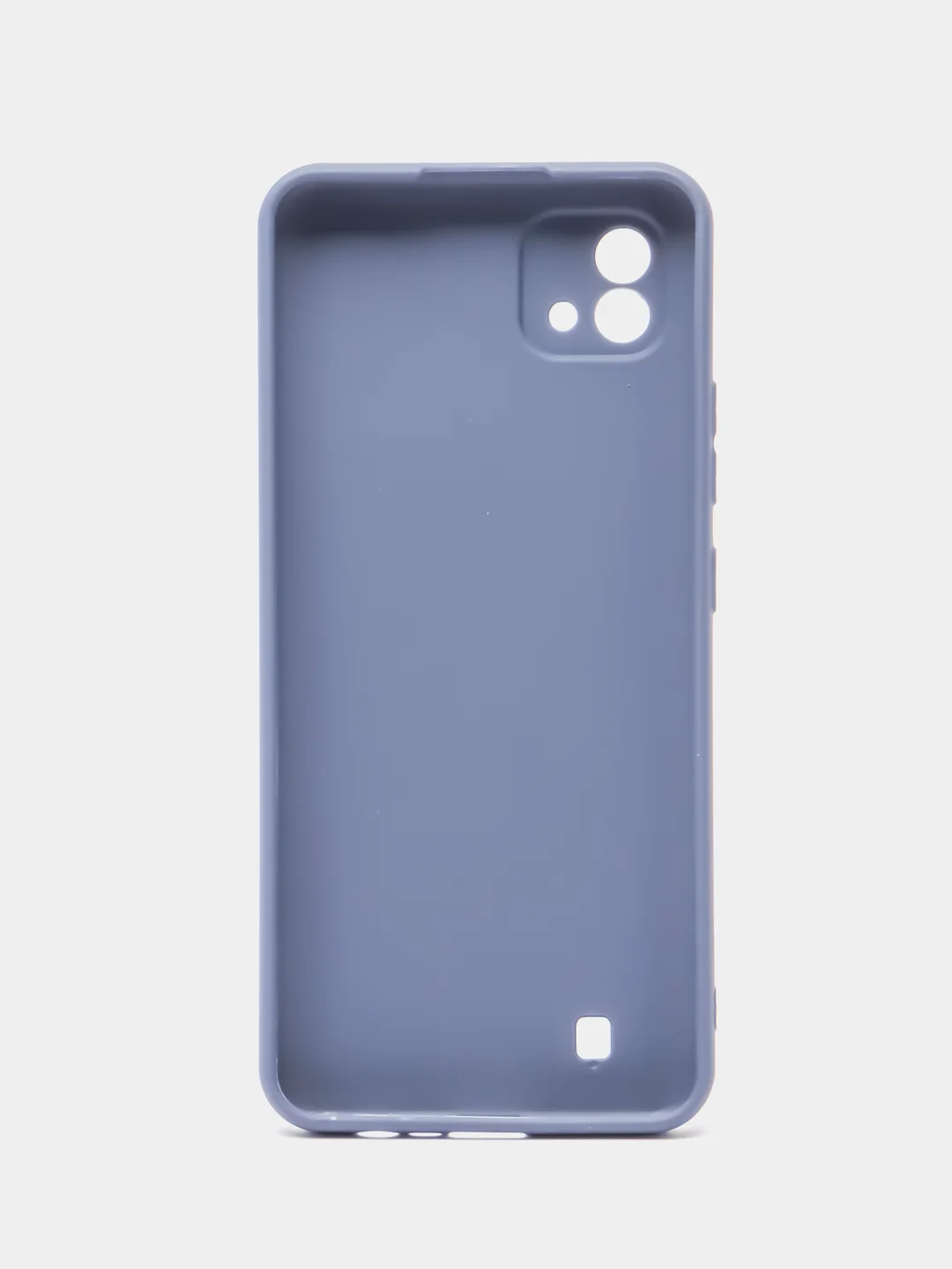 Голубой чехол Realme C11 2021 / Realme C20 Реалми С11 2011 / С20 силиконовый цветной матовый
