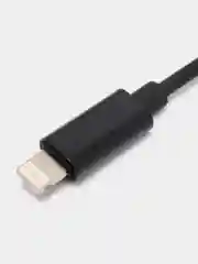 Белый кабель AUX - Lightning для iPhone 1 м, Высокое Качество Звука, Совместимость с Apple
