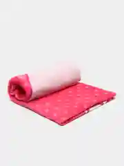 Розовый плед детский