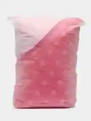 Розовый плед детский