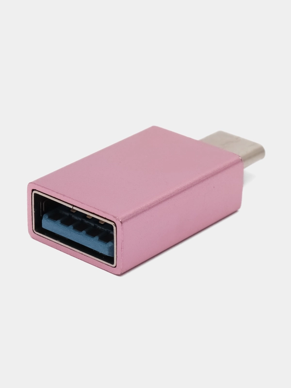 Адаптер-переходник с USB 3.0 на Type-C, с OTG