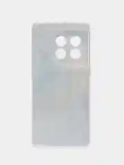Голубой силиконовый чехол на OnePlus 11 / Ван Плас 11 прозрачный, с рисунком, защита камеры