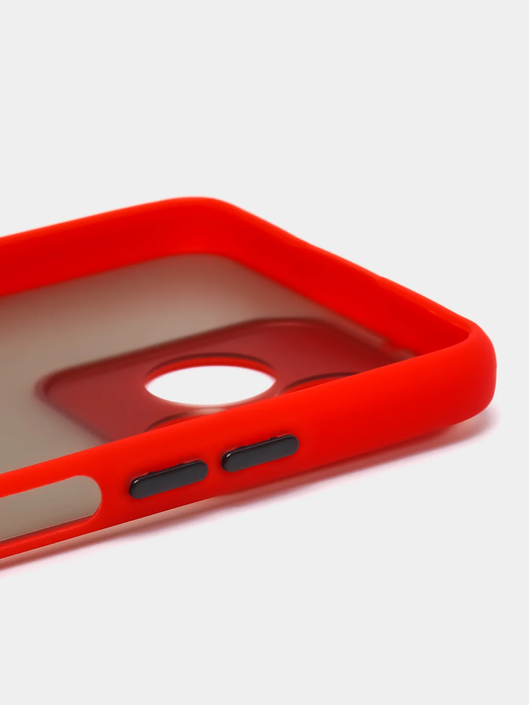 Красный чехол для Realme С51, C53/ Реалми С51, С53 / Realme Note 50, пластиковый, матовый
