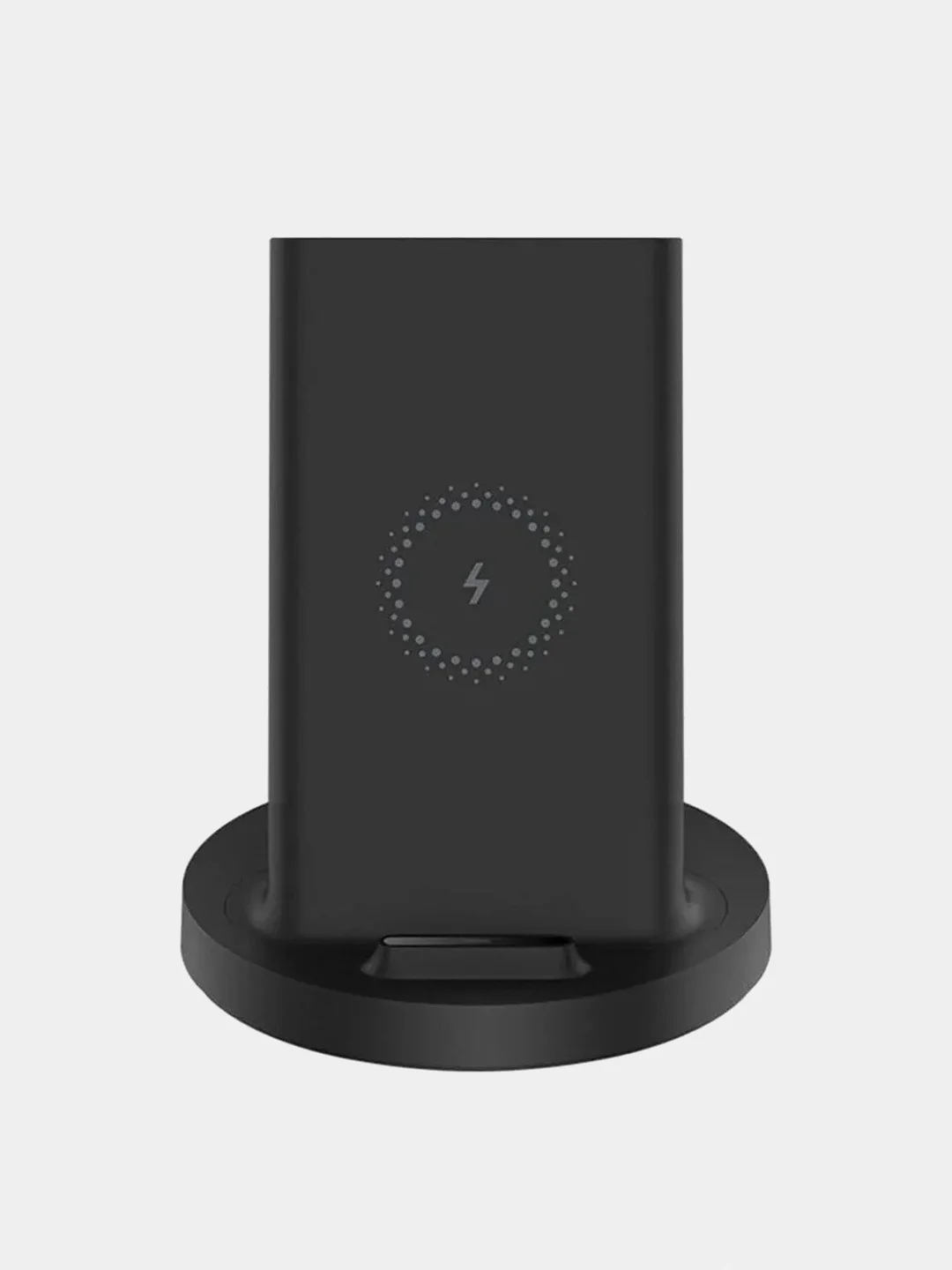 Черный зарядное устройство беспроводное Xiaomi Mi 20W Wireless Charging Stand WPC02ZM
