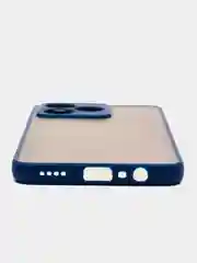 Синий чехол для Realme С51, C53/ Реалми С51, С53 / Realme Note 50, пластиковый, матовый
