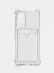 Серый силиконовый чехол Xiaomi 12/12X/12S (Сяоми 12/12Х/12С), прозрачный