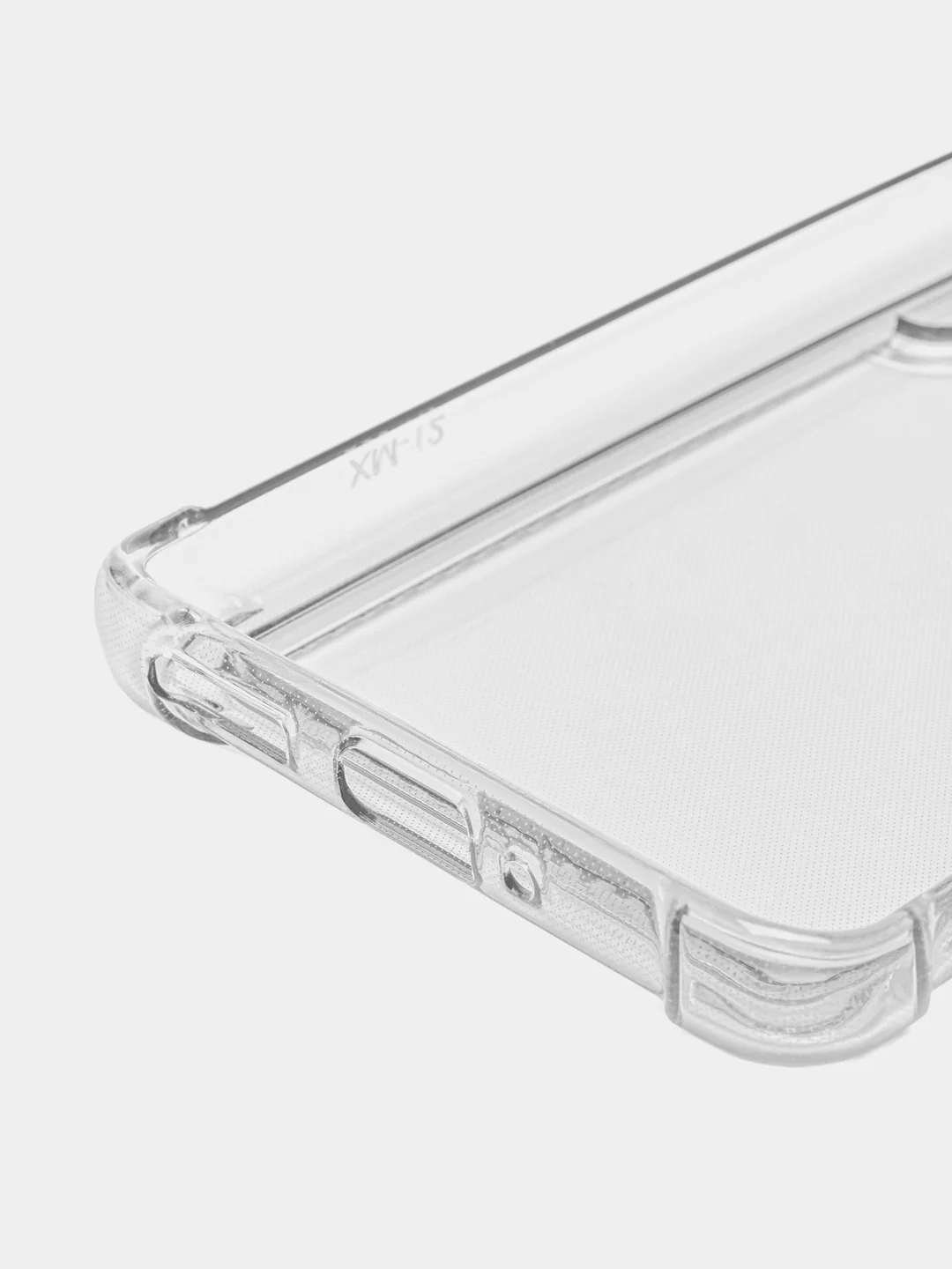 Серый силиконовый чехол Xiaomi 12/12X/12S (Сяоми 12/12Х/12С), прозрачный