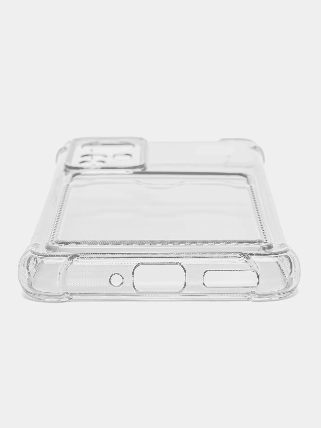 Серый силиконовый чехол Xiaomi 12/12X/12S (Сяоми 12/12Х/12С), прозрачный