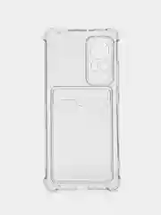 Серый силиконовый чехол Xiaomi 12/12X/12S (Сяоми 12/12Х/12С), прозрачный