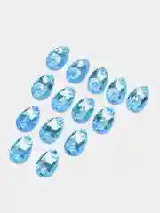 Лазурный неоновые стразы Капля Pellosa
