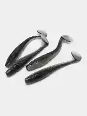 Серебряный силиконовая приманка Keitech Tioga Fat