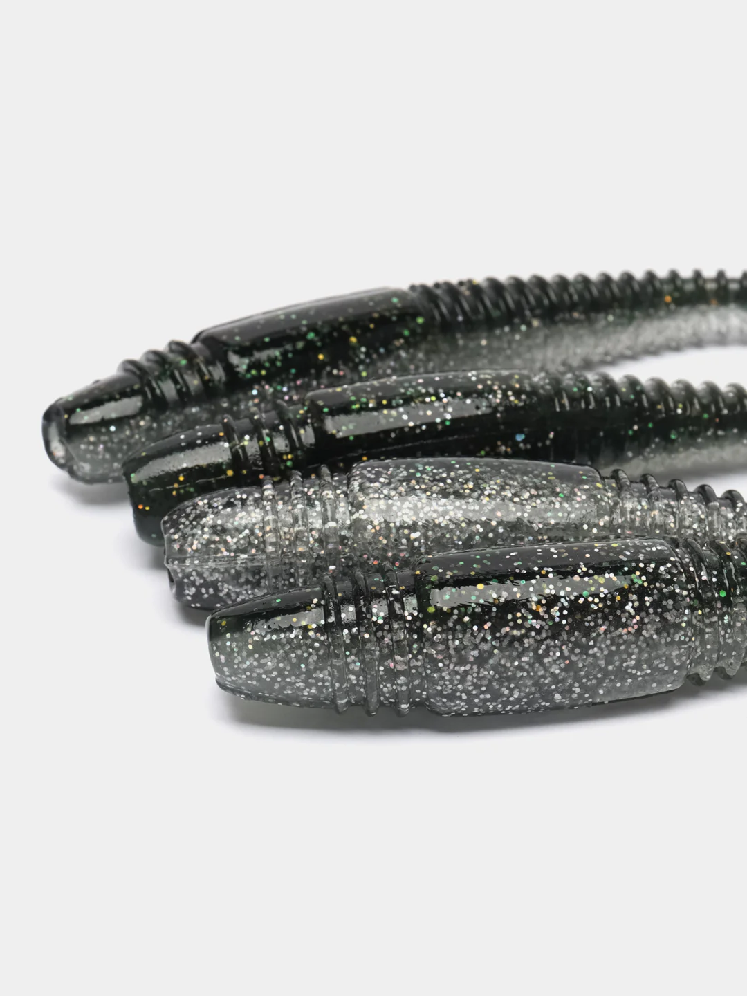 Серебряный силиконовая приманка Keitech Tioga Fat