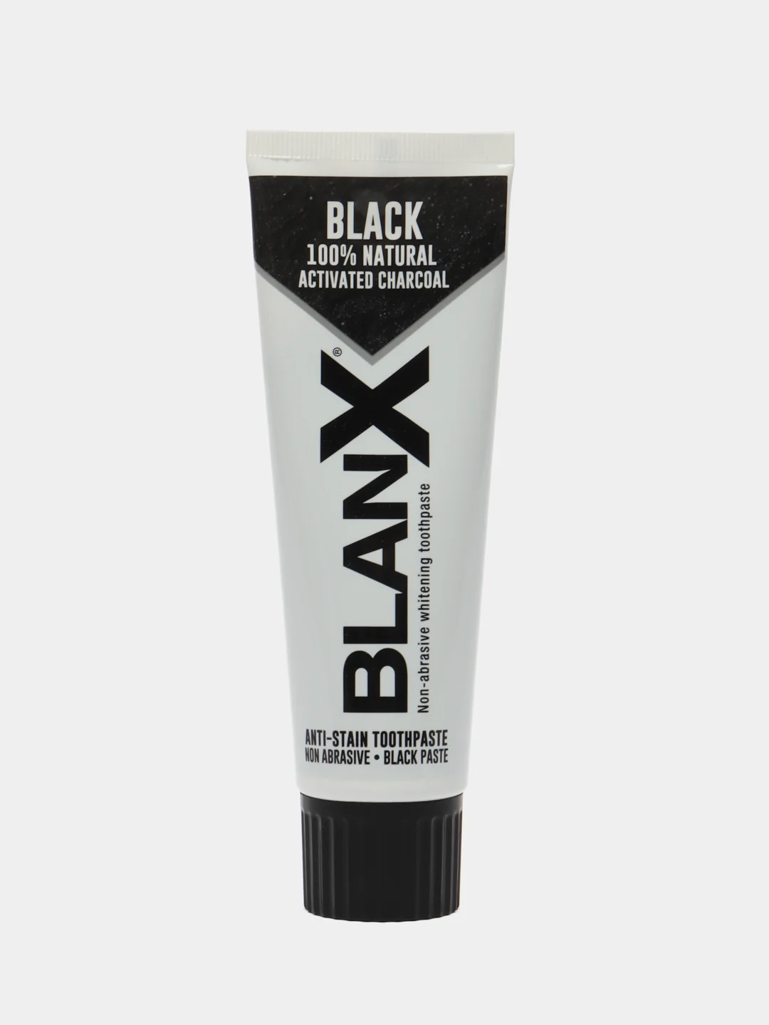 Отбеливающая зубная паста BlanX Black Charcoal, с активным древесным углем, 75 мл