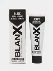 Отбеливающая зубная паста BlanX Black Charcoal, с активным древесным углем, 75 мл