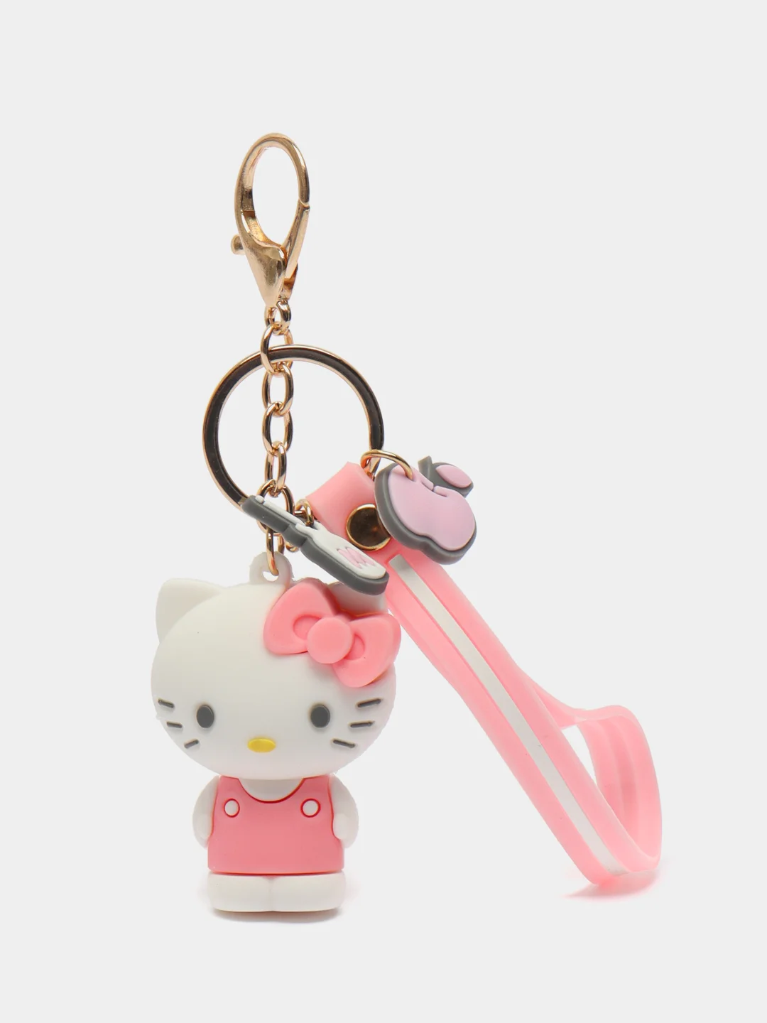 Вишнёвый брелок My Melody, Kuromi, Sinnamoroll, Hello Kitty