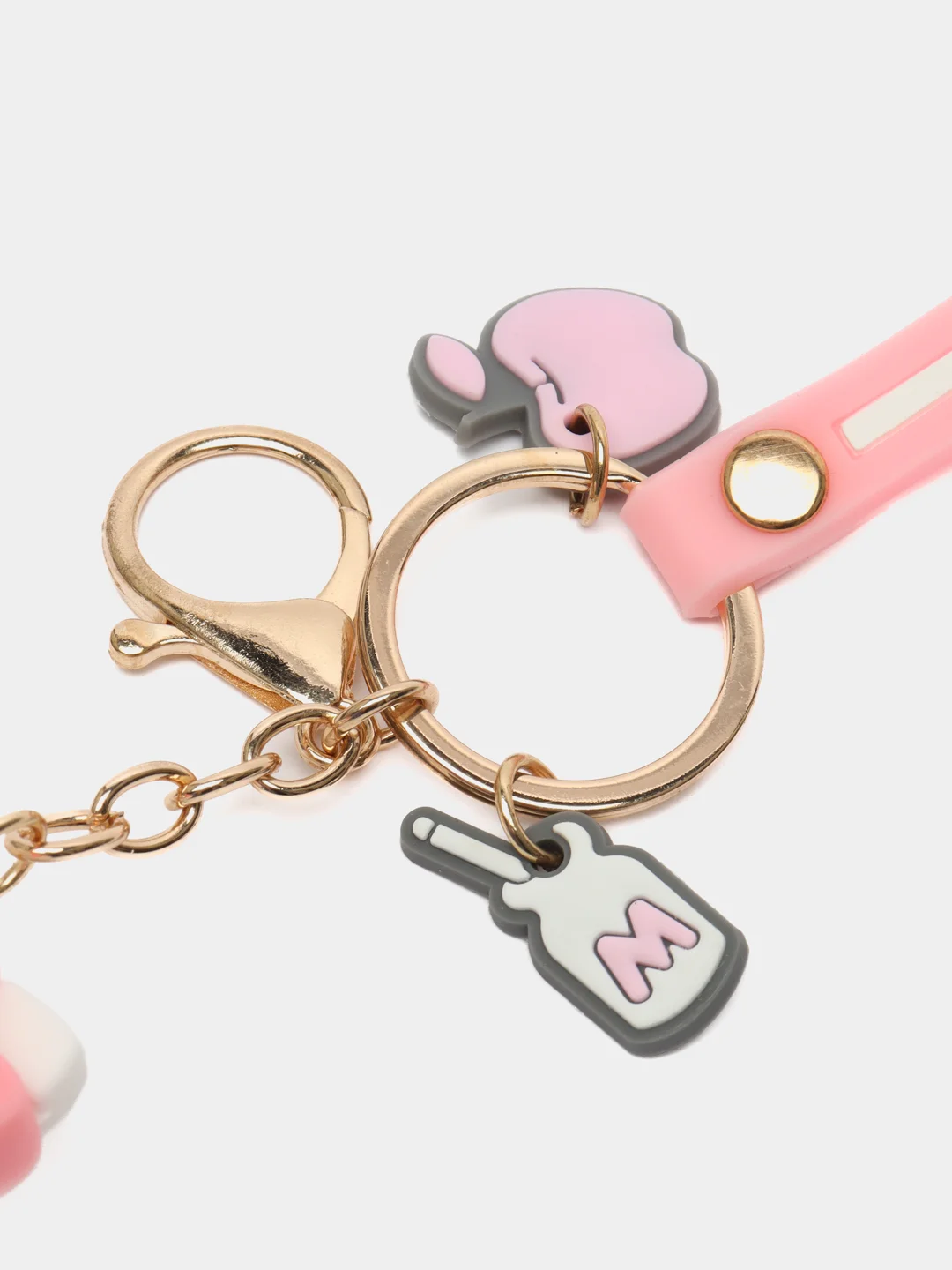 Вишнёвый брелок My Melody, Kuromi, Sinnamoroll, Hello Kitty