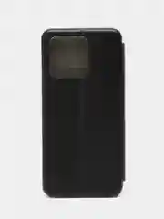Черный чехол-книжка для Xiaomi Redmi 12C / Сяоми Редми 12С