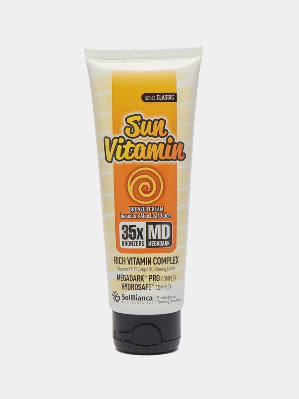 Крем-автозагар Sun Vitamin, с маслом аргана, экстрактом женьшеня и витаминным комплексом